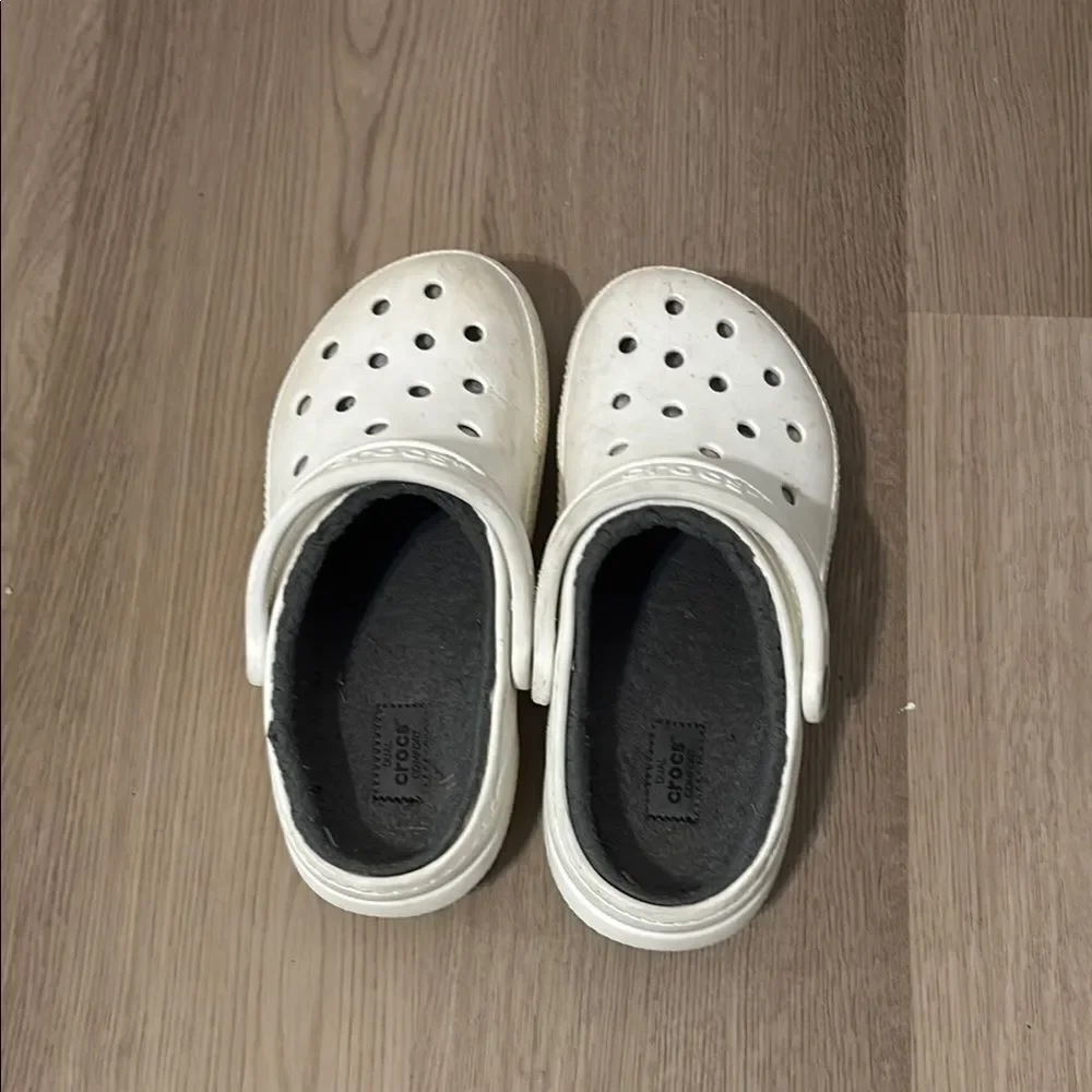 Crocs Kids Classic Clog - White